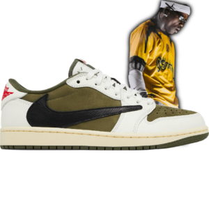 Travis Scott x Jordan 1 Low OG " Medium Olive "